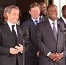 Côte d&rsquo;Ivoire : Nicolas Sarkozy rencontre des responsables politiques à Abidjan.