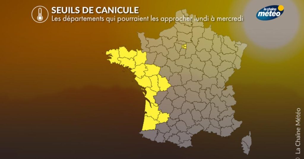 Vague de chaleur : plusieurs régions atteindront des seuils de canicule cette semaine