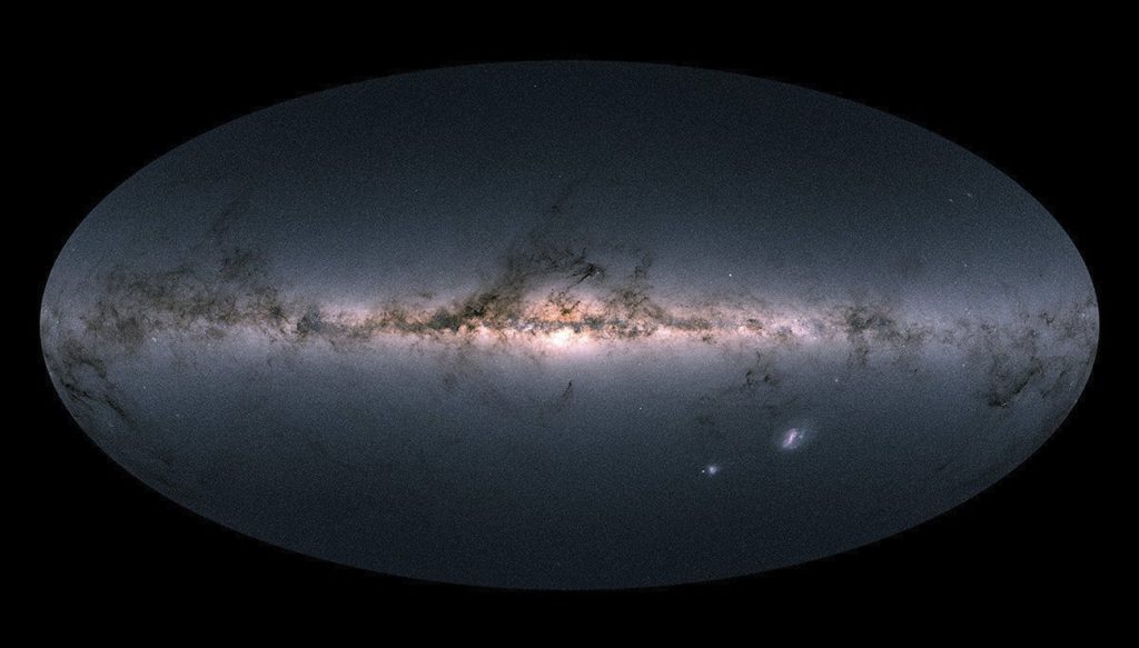 Gaïa réalise le premier relevé photographique du ciel pour cartographier les étoiles.