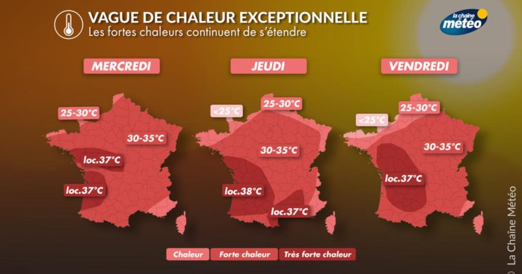 Canicule : Météo France alerte sur la persistance de la vague de chaleur en France