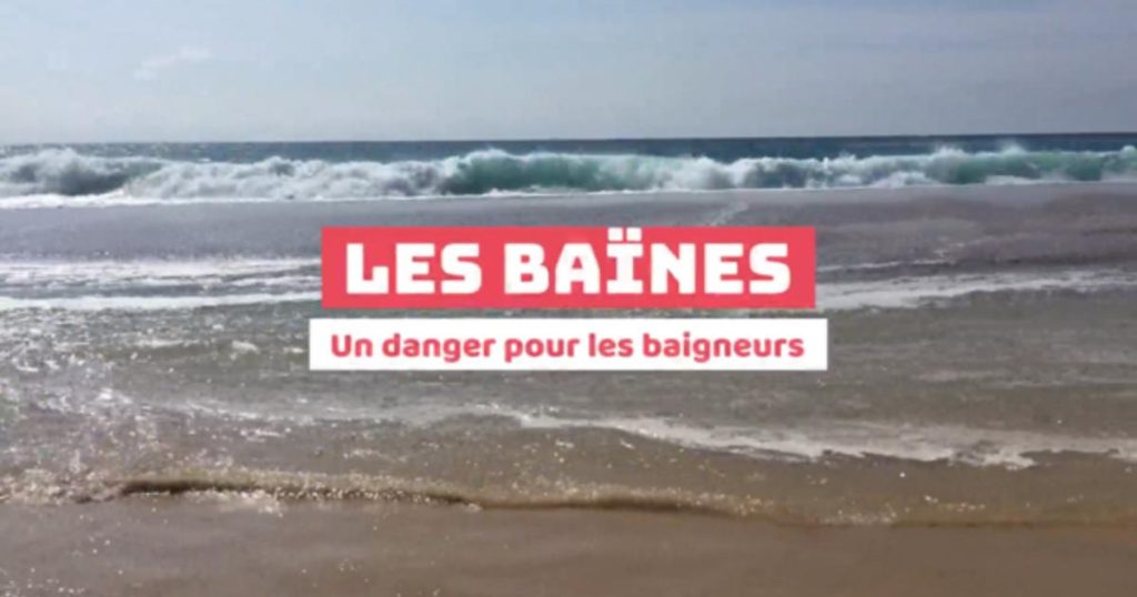 Danger pour les baigneurs : explications sur les baïnes et leurs risques en France.