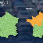 Chaleur exceptionnelle et trafic chargé vers l&rsquo;Île-de-France après le retour de Pentecôte