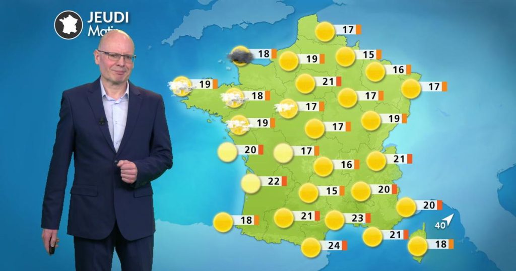 Canicule : Météo annonce des températures maximales record demain en France