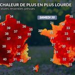 Canicule : le ressenti thermique s’intensifie en fin de semaine dans plusieurs régions.