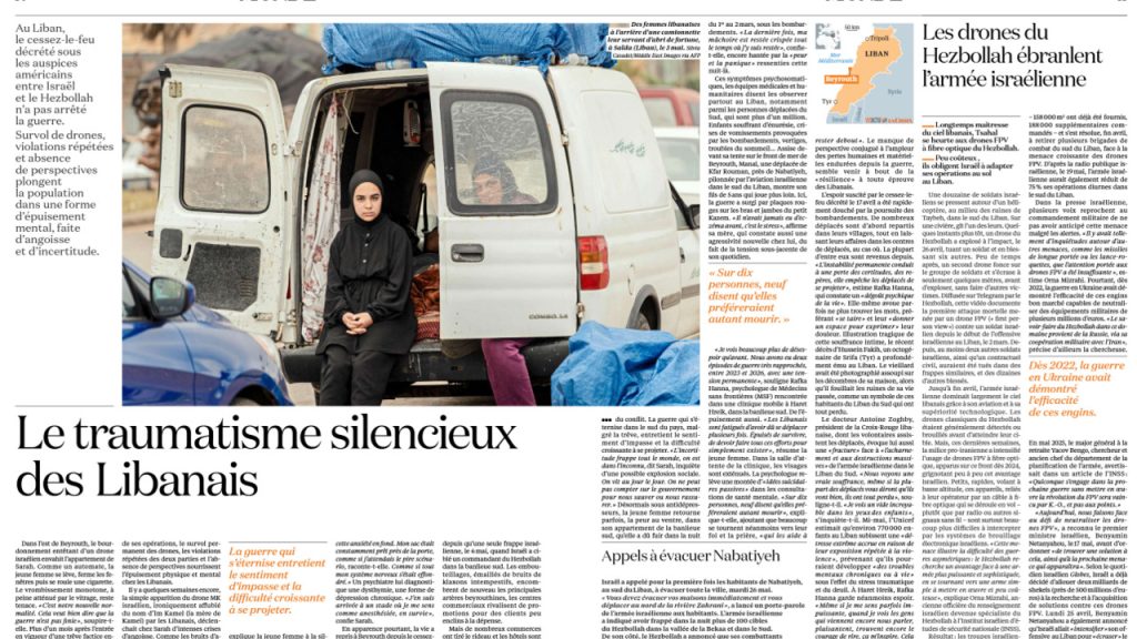 Guerre au Liban : les conséquences du conflit sur la santé mentale des Libanais