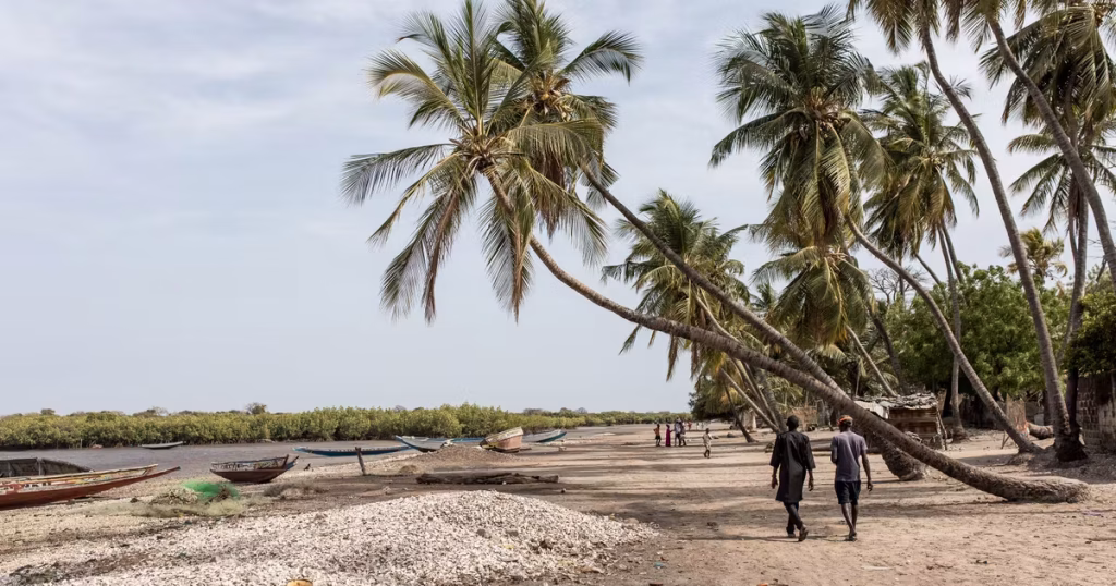 Jinack, l’île gambienne, devient un refuge pour les candidats à l’exil en Afrique.