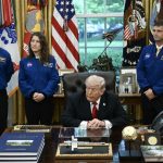Donald Trump évoque un retour des Américains sur la Lune avant la fin de son mandat.