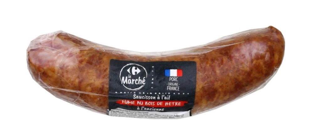 SAUCISSON A L'AIL FUME à l'ancienne