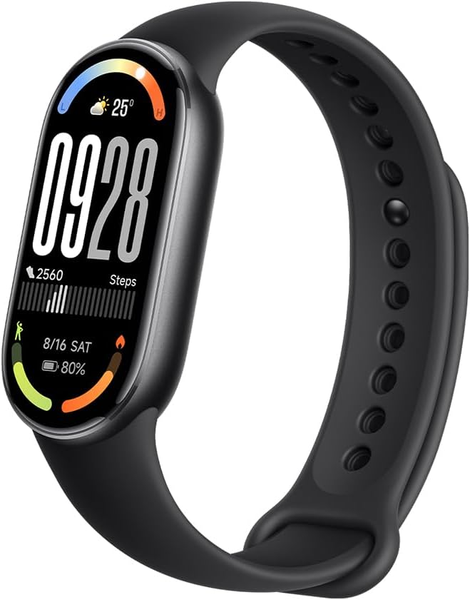 Xiaomi Smart Band 10 : suivi d’activité avancé et autonomie de 21 jours dans un boîtier alu