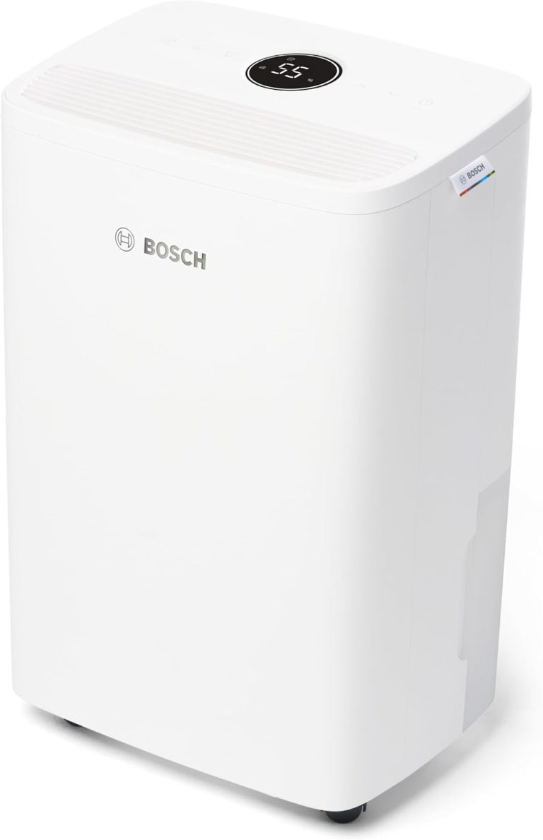 Bosch Dry 1000 : déshumidificateur silencieux et efficace pour maisons jusqu’à 17 m²