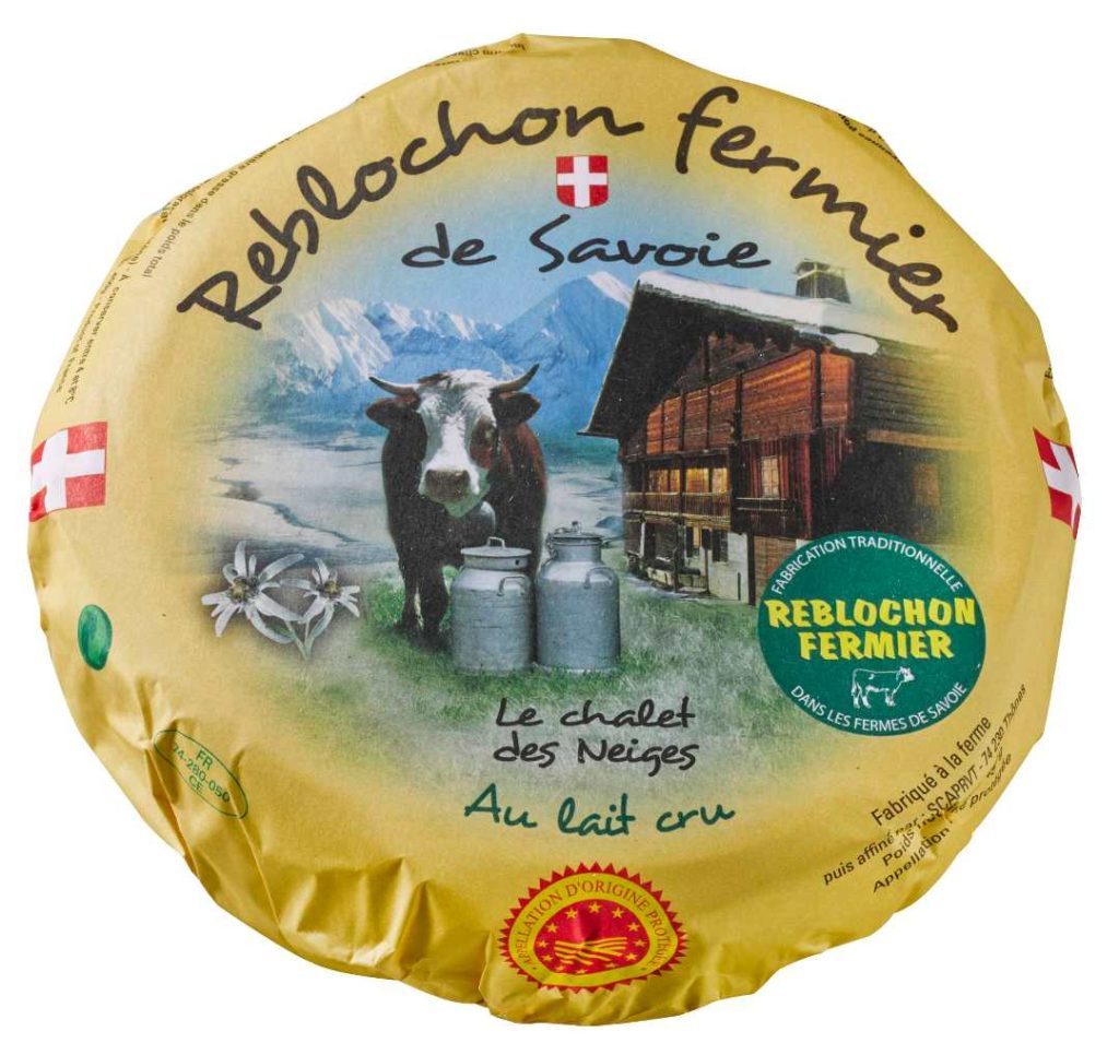 Rappel Consommateur – Détail Reblochon fermier AOP Le chalet des neiges
