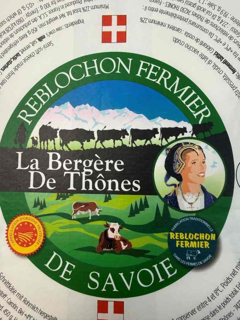 Rappel Consommateur – Détail Reblochon fermier AOP La Bergère de Thones