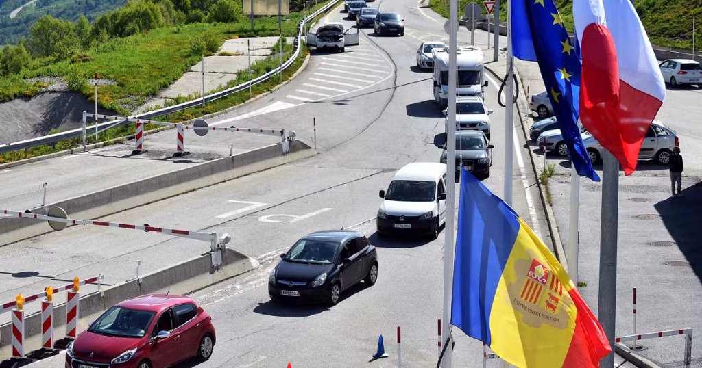 L’Andorre impose une taxe sur les véhicules étrangers circulant sur son territoire.