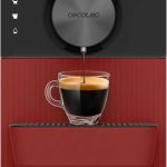 Cecotec Cremmaet Cube Red : Machine à café superautomatique avec 19 bars et système de pré-infusion