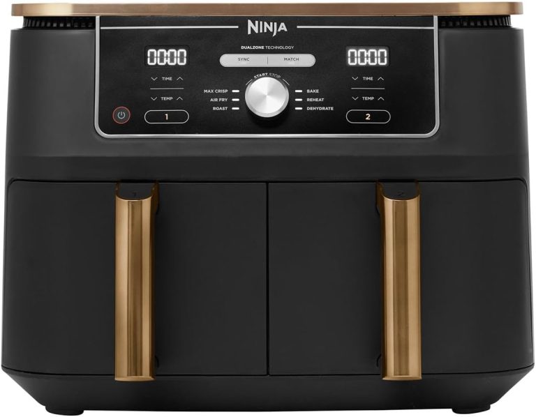 Ninja Foodi MAX Dual Zone Air Fryer, 9.5 L, 6-in-1, disponible en exclu sur Amazon Europe.