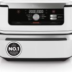 Ninja Foodi FlexDrawer : Friteuse à air 7-en-1 avec zone double et tiroir de 10,4 L.