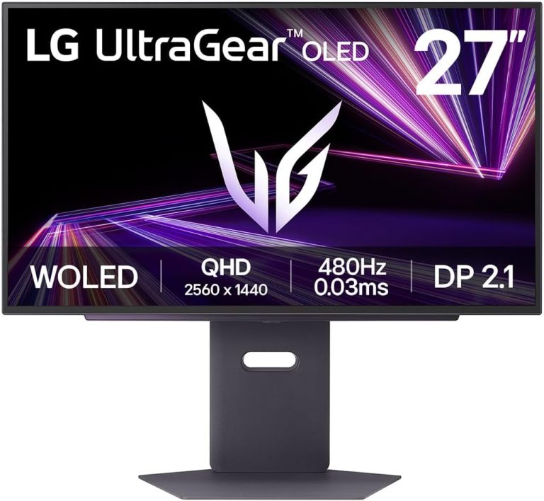 LG dévoile son moniteur de jeu UltraGear 27GX790A-B avec panel OLED QHD et taux de rafraîchissement de 480Hz.