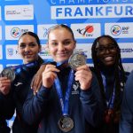 Les combattantes françaises obtiennent une médaille d’argent aux Championnats d’Europe à Francfort.
