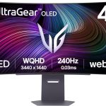 LG dévoile l&rsquo;écran de jeu courbé 45&Prime; UltraGear 45GX90SA-B avec panneau OLED et 240Hz.