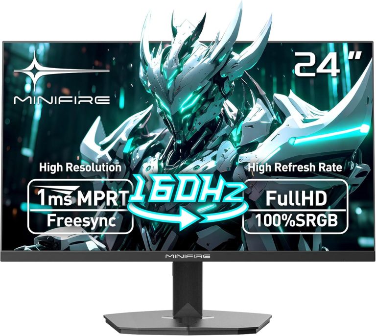 Minifire présente un écran PC Gamer 24 pouces FHD avec 160 Hz et FreeSync pour des performances optimisées