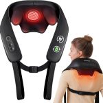 KNQZE Massager 4D pour dos et cou avec chauffage graphene et fonction sans fil