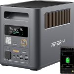AFERIY P180 Pro : Générateur électrique portable 1800W avec batterie de 5120Wh pour camping et secours.