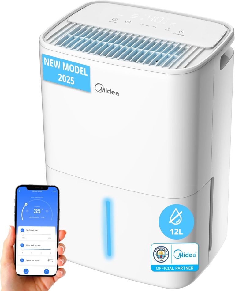 MIDEA présente un humidificateur anti-moisissure de 12L pour espaces jusqu’à 35 m²