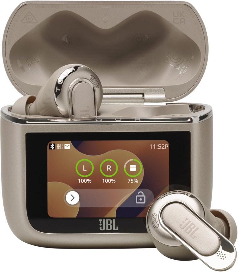 JBL Tour Pro 3 : Écouteurs sans fil avec autonomie de 40h et réduction adaptative du bruit