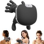 Appareil de massage électrique du cou avec fonction chauffante et vitesses réglables pour soulager les tensions.