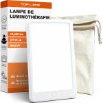 Top Life lance une lampe de thérapie par lumière de 15000 Lux, sans UV et portable.