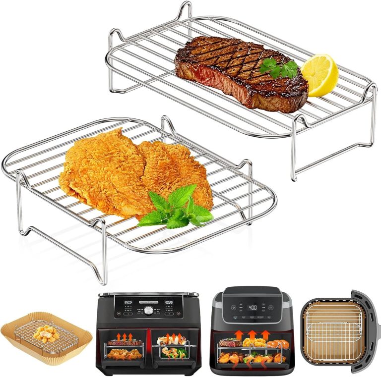 Ninja Air Fryer : Accessoires empilables en inox pour modèles 7.6L à 10.4L