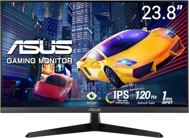 ASUS lance le moniteur gaming VY249HGR de 23,8″ FHD avec technologie Eye Care.