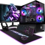 VIBOX I-96 : PC Gamer avec AMD Ryzen 3, écran 22 pouces, 8 Go RAM et 480 Go SSD sous Linux