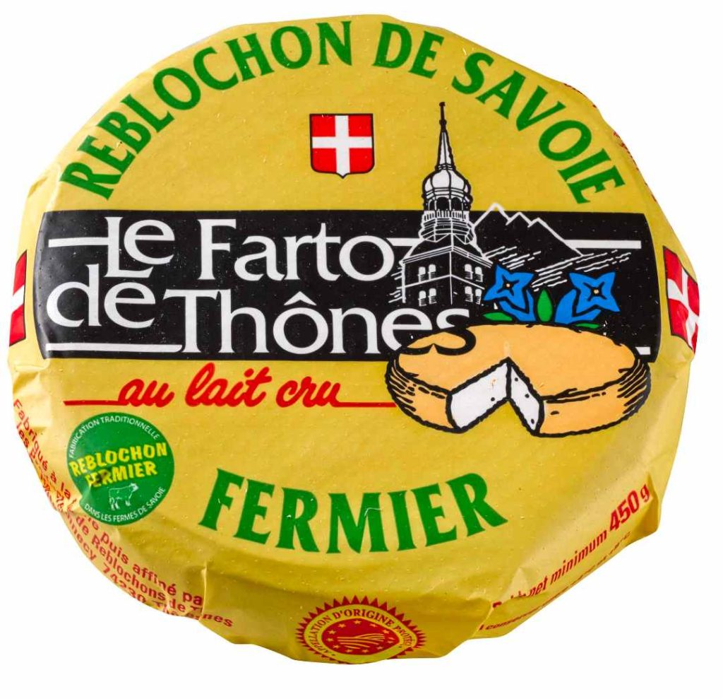 Rappel Consommateur – Détail Reblochon fermier AOP Le farto de Thones
