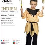 INDIEN NATIVE AMERICAN 5-6 ans