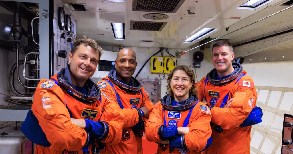 Artemis II : présentation des astronautes sélectionnés pour la mission vers la Lune