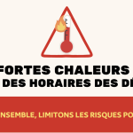 Adaptation des horaires d&rsquo;ouverture des déchetteries face aux fortes chaleurs dans plusieurs régions.