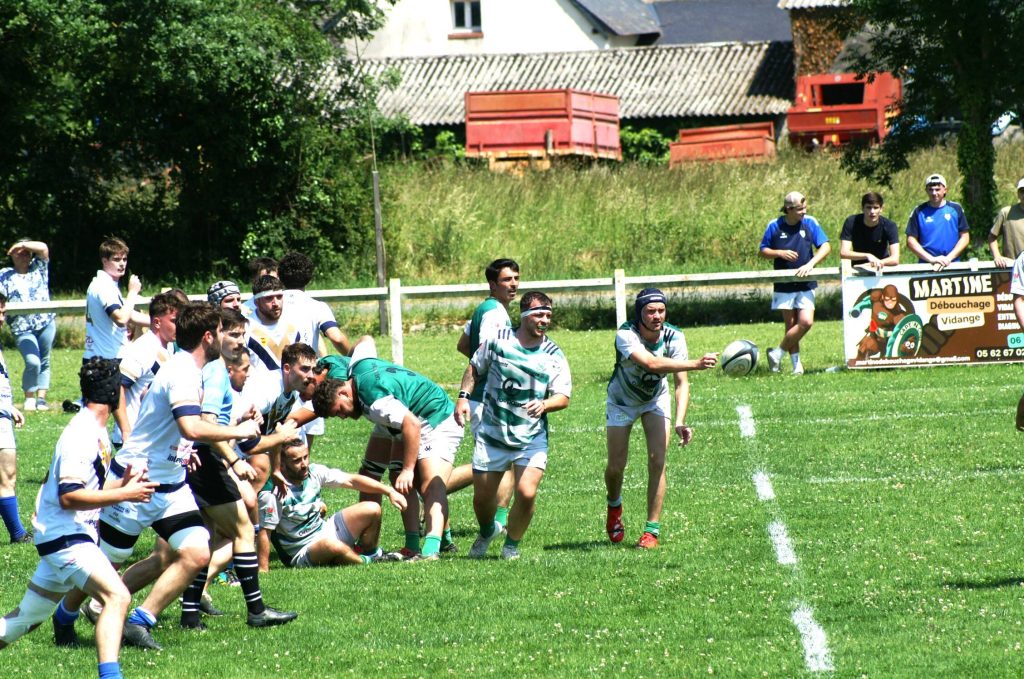 Masseube XV s’incline face à Monein lors d’un match de rugby du Gers.