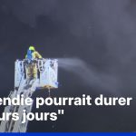 Incendie dans une usine près de Bruxelles : activation d&rsquo;un plan d&rsquo;urgence en Belgique.