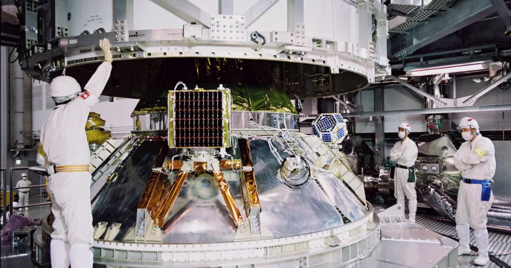 L’agence spatiale japonaise développe des missions pour explorer des astéroïdes.