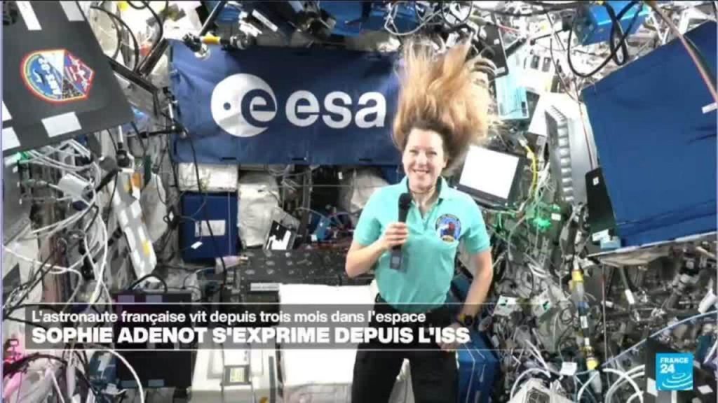 Sophie Adenot, astronaute française, partage son expérience depuis l’ISS.
