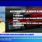 Fréjus : Deux motards perdent la vie dans un accident de la route.