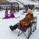 Afflux de touristes dans les stations de ski italiennes face au réchauffement climatique.