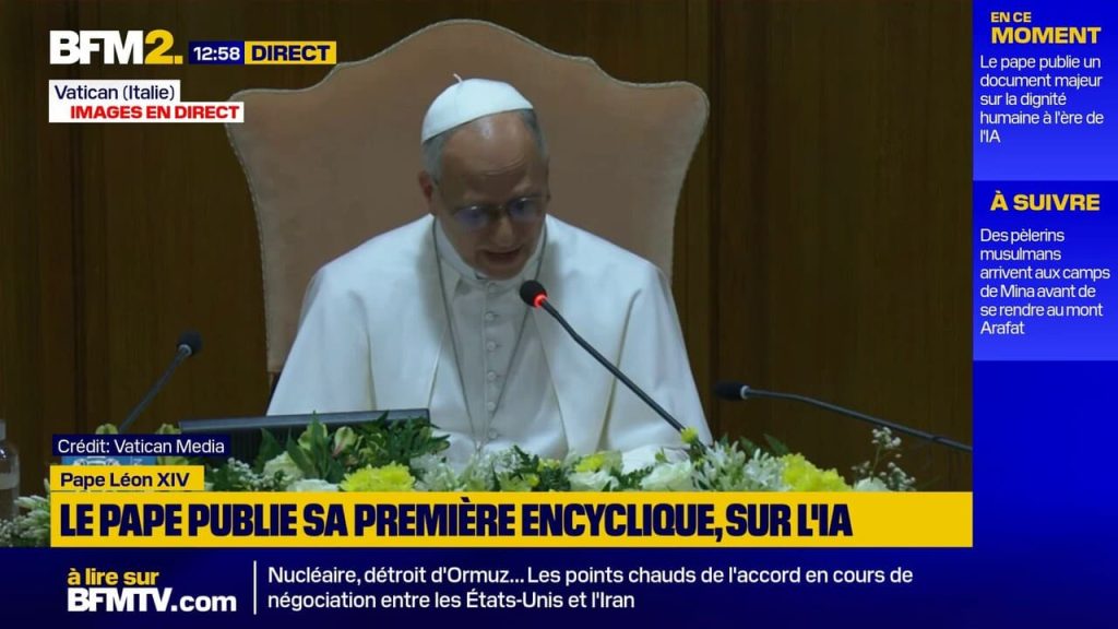 Le pape Léon XIV appelle à désarmer l’IA pour éviter sa domination sur l’humanité.