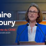 Claire Thoury élue Présidente du CESE, engage un nouveau mandat pour l&rsquo;institution.