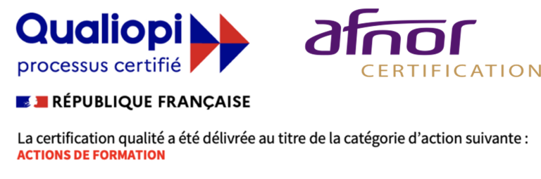 Cyber ETHIC obtient la certification QUALIOPI pour ses formations professionnelles.