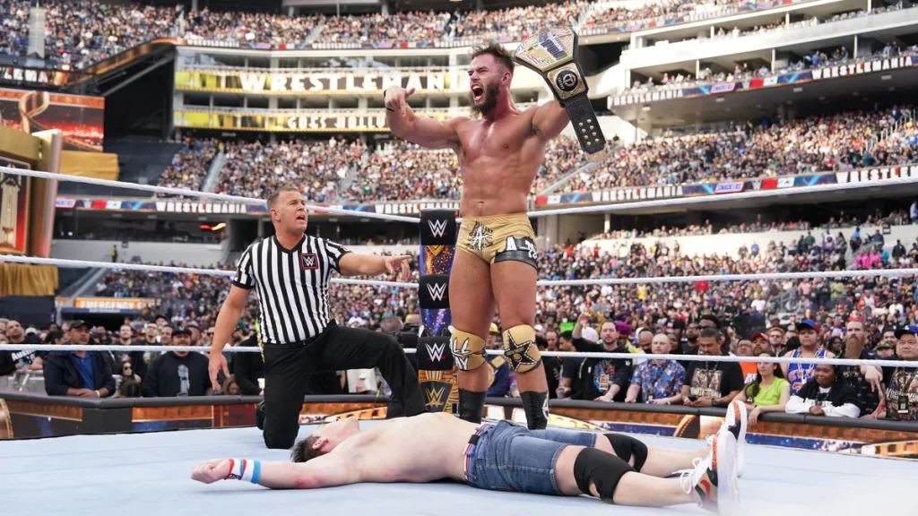 Austin Theory remporte quatre ceintures à la WWE et évoque son parcours avant son arrivée en France