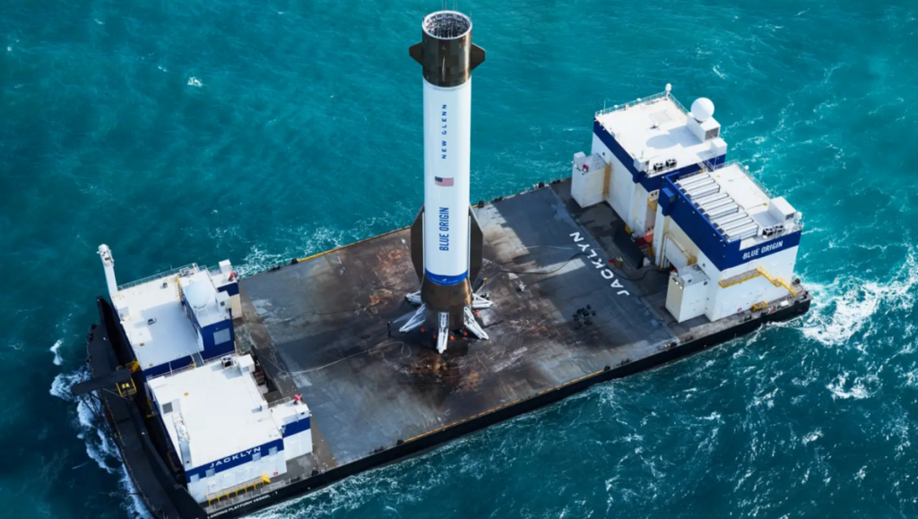 Blue Origin : autorisation imminente pour le lancement de la New Glenn-4 après échec analysé.