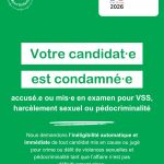 Municipales 2026 : candidats liés à des violences conjugales et pédocriminalité en inégibilité.