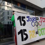 Intrusion devant les bureaux de la région Sud et de la Solideo contre les JO d&rsquo;hiver 2030 à Marseille
